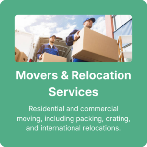 Movers & Relocation